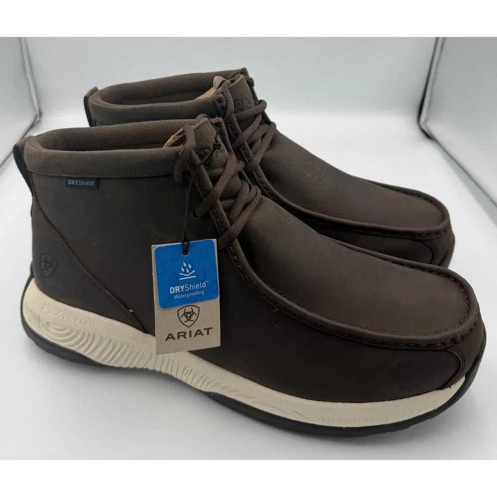 Ariat Spitfire All Terrain H2O Men's Dark Coffee Size 11.5 Work Waterproof Wide